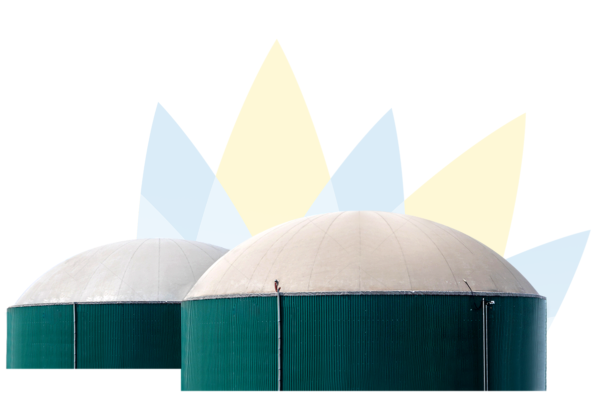 Sustainable biogas system