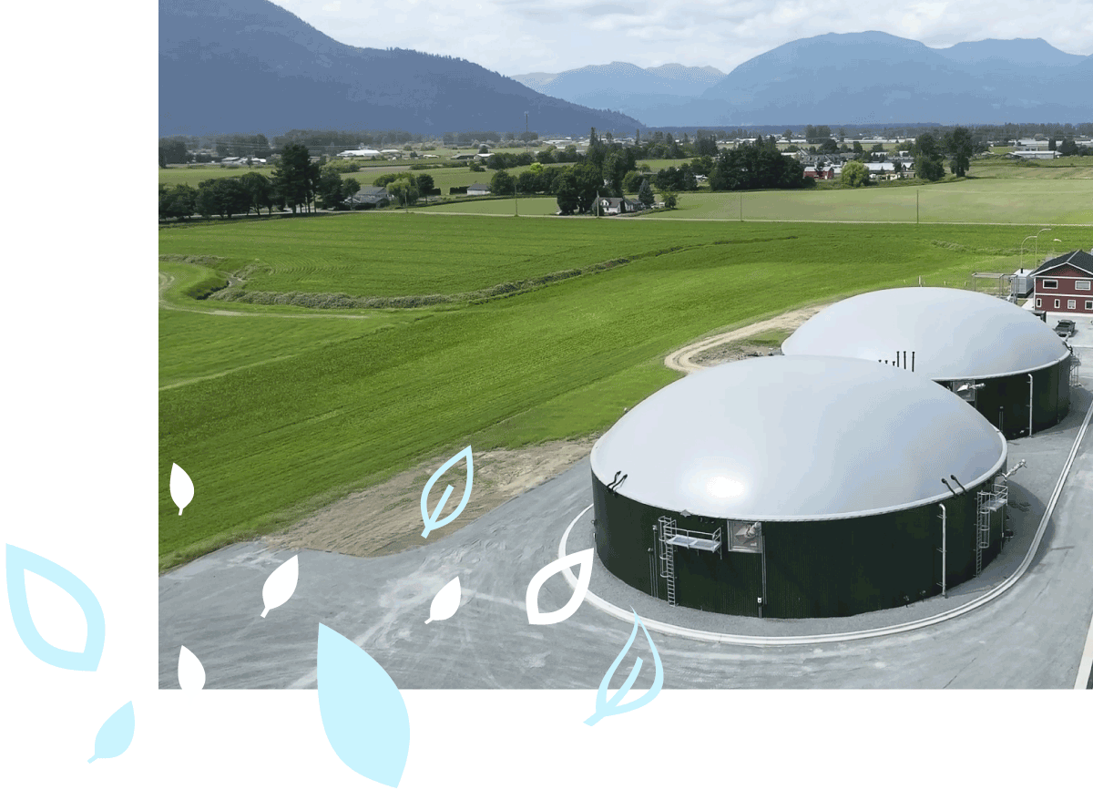 Impianti ad energia da biogas sostenibile